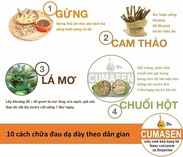 chua dau da day bang phuong phap dan gian